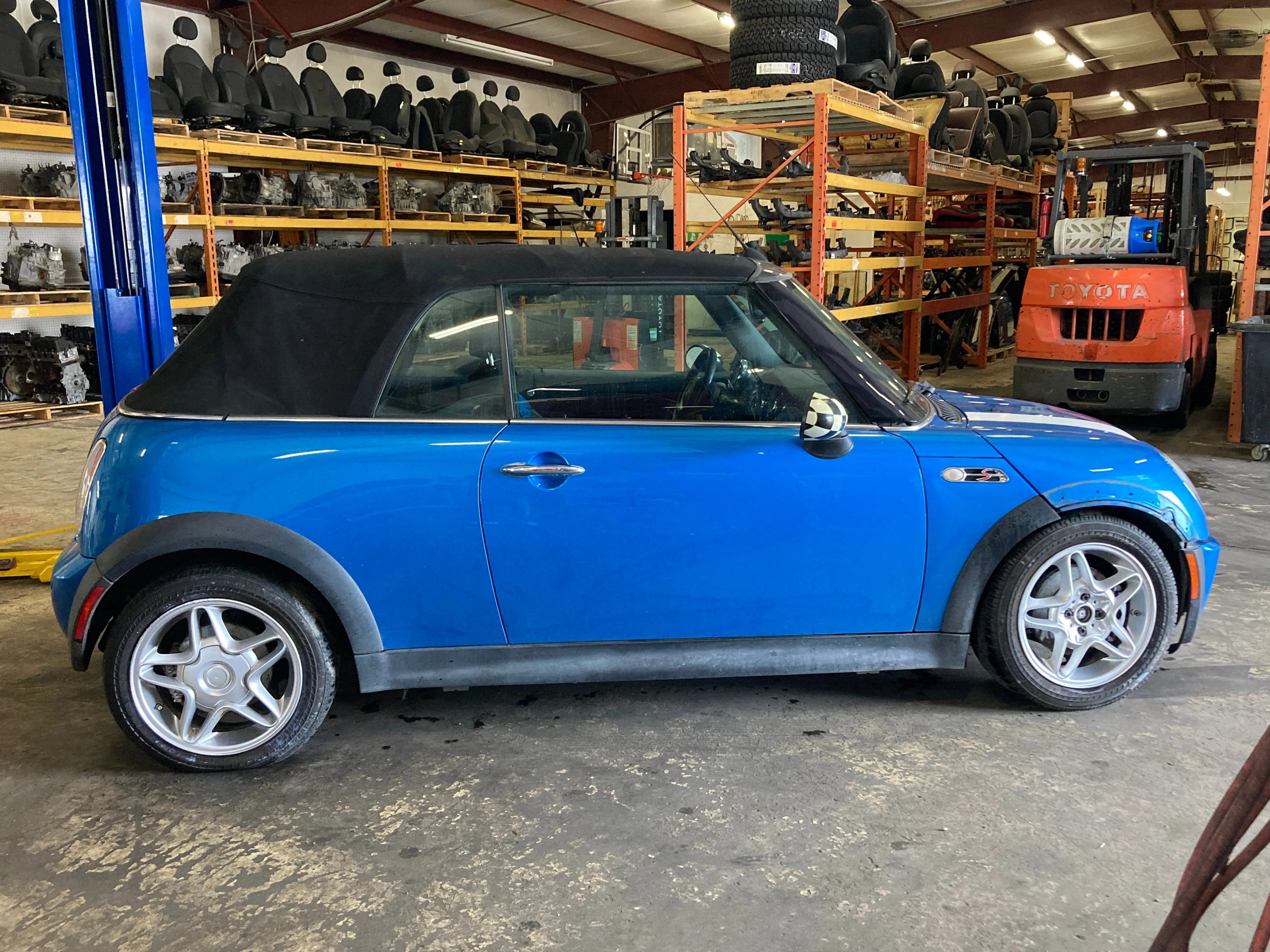 2008 MINI Cooper Convertible S, New Parts Car (May 2023) Stk #378