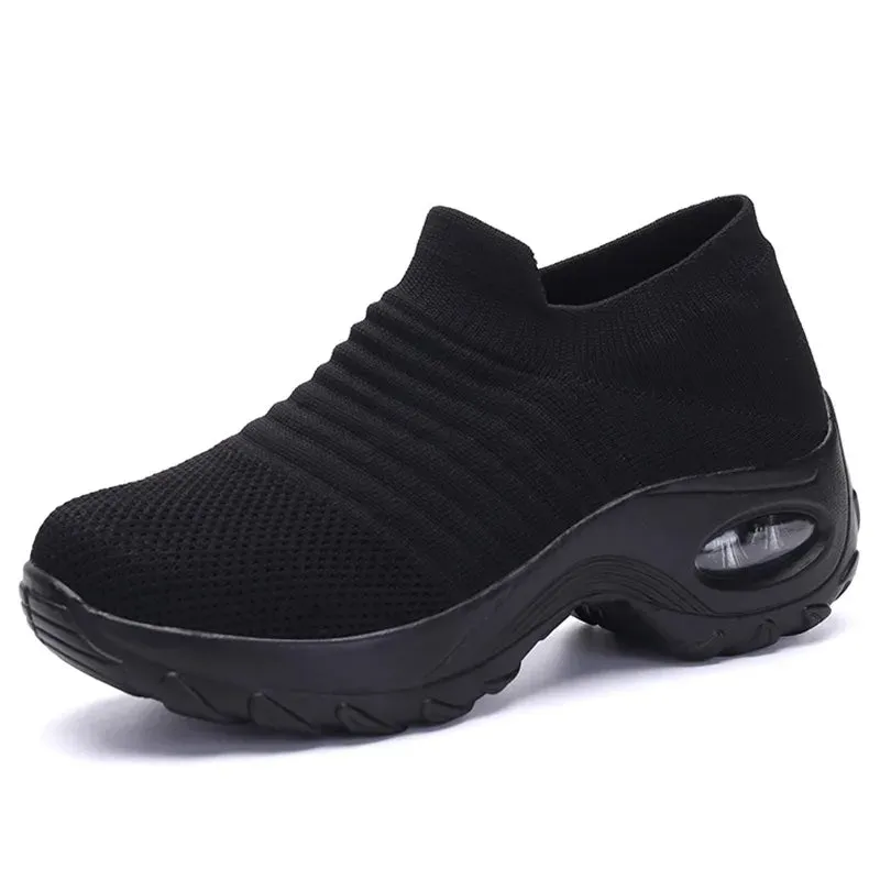 2023 Orthopedic Sneakers for Women Platform White Black Red Walking Shoes Women Women Casual Shoes