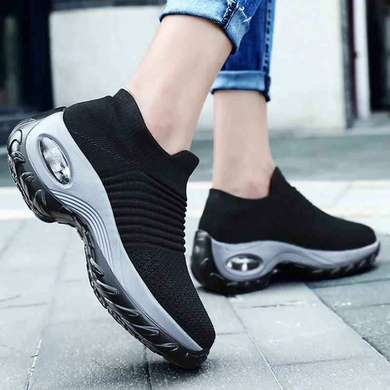 2023 Orthopedic Sneakers for Women Platform White Black Red Walking Shoes Women Women Casual Shoes