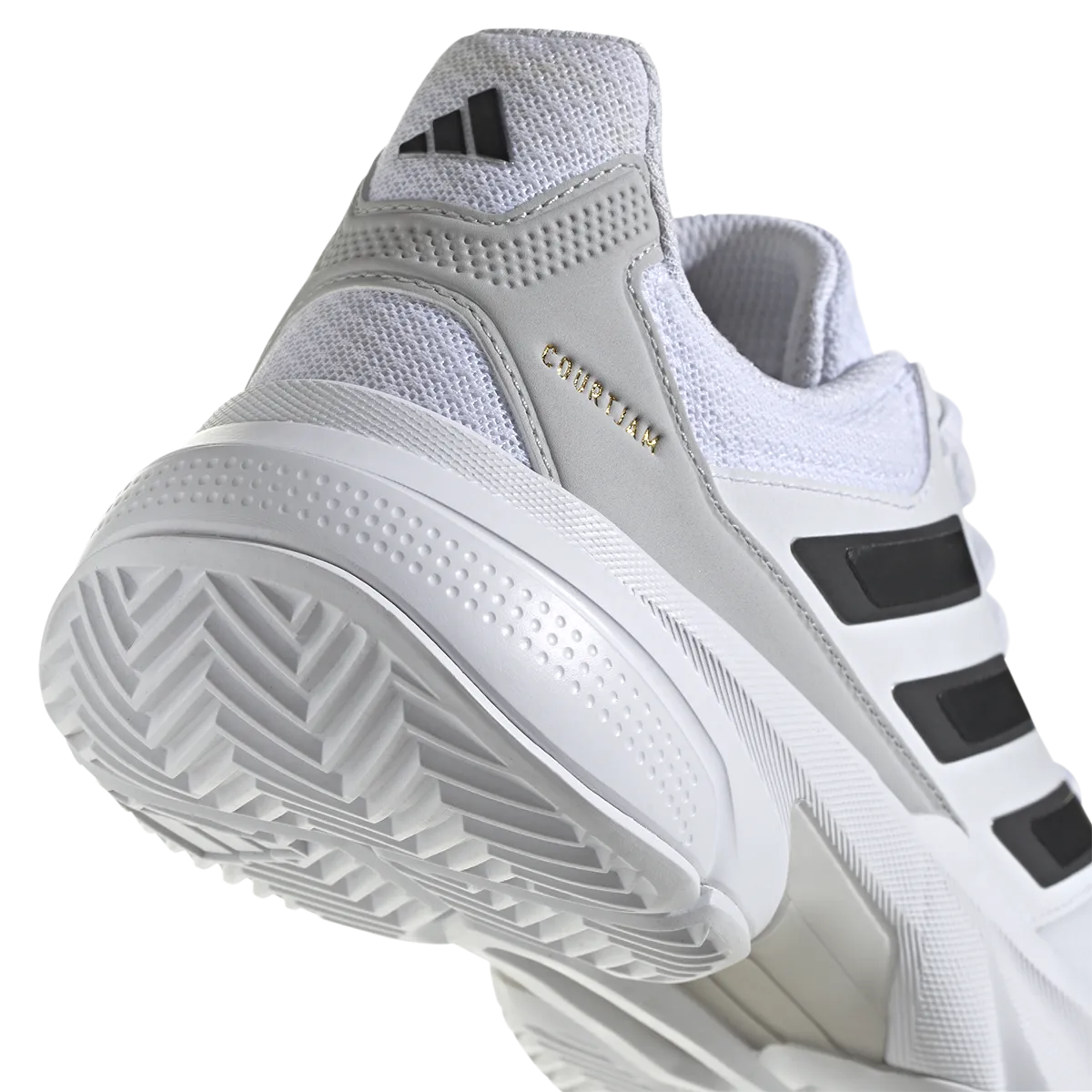 Adidas Men's CourtJam Control 3 Tennis Shoes White