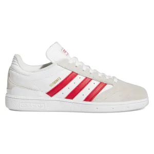 Adidas Skateboarding Busenitz Skateboarding Shoe - White/Better Scarlet/Gold Metallic