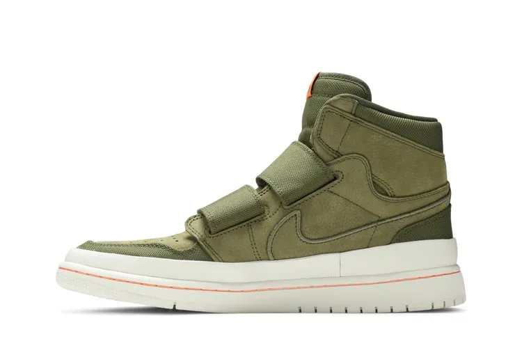 Air Jordan 1 Retro High Double Strap 'Olive Canvas' Green