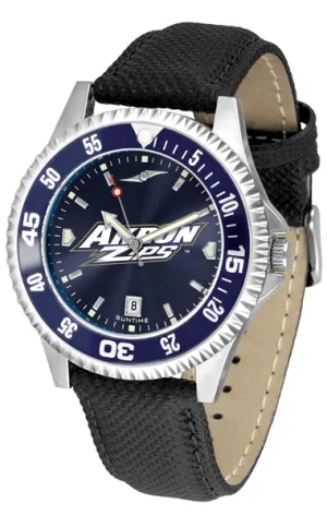 Akron Zips Competitor Men’s Watch - AnoChrome - Color Bezel