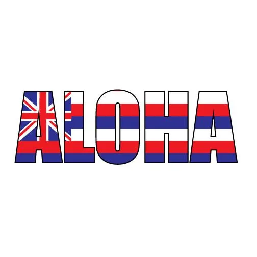 Aloha Impact 10" Sticker