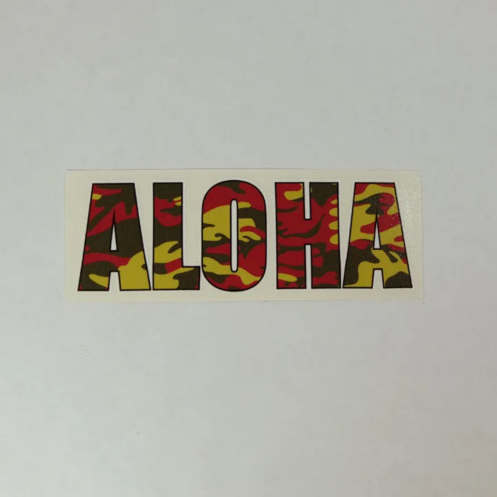 Aloha Impact 10" Sticker