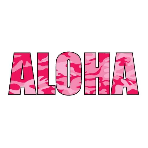 Aloha Impact 10" Sticker