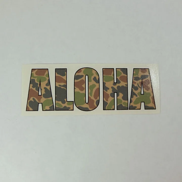 Aloha Impact 10" Sticker