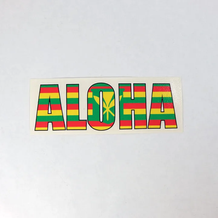 Aloha Impact 10" Sticker