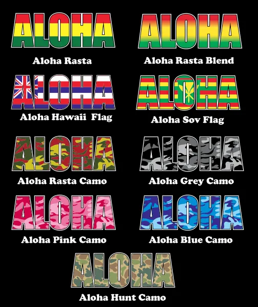 Aloha Impact 10" Sticker