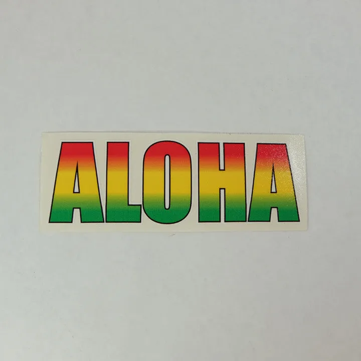 Aloha Impact 10" Sticker