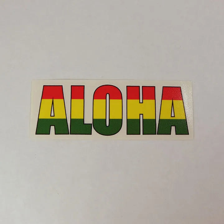 Aloha Impact 10" Sticker