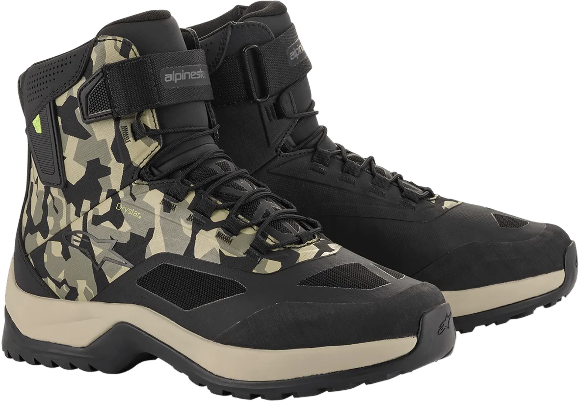 ALPINESTARS CR-6 Drystar? Shoes - Black/Brown/Green - US 11.5 2611020160911.5