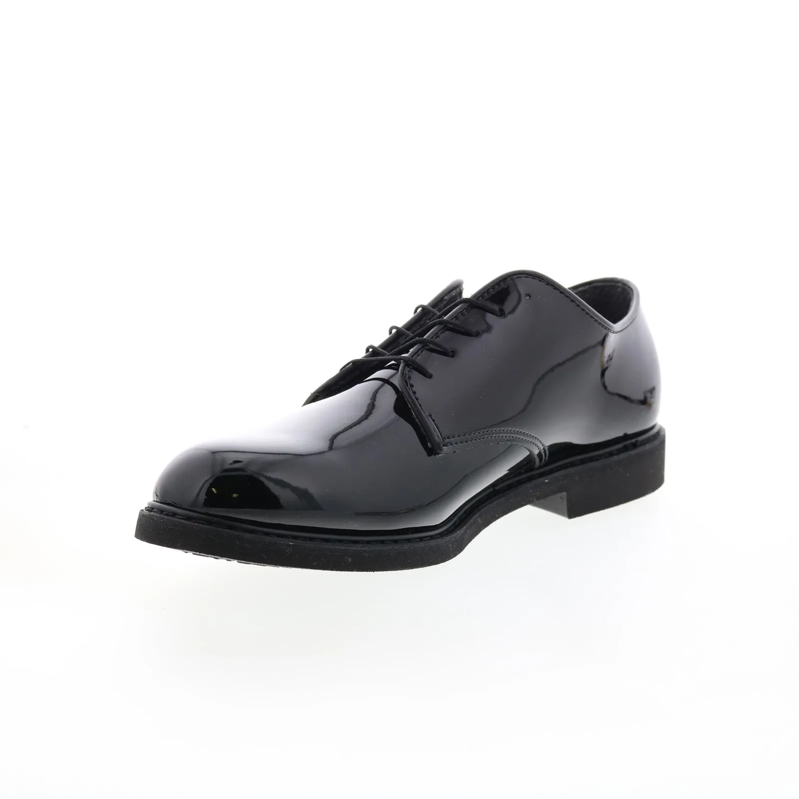 Altama O2 High Gloss Oxford Mens Black Extra Narrow Oxfords Plain Toe Shoes