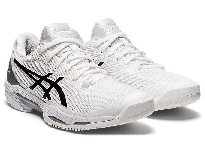 Asics Solution Speed FF 2 Women's Tennis Shoe White/Black