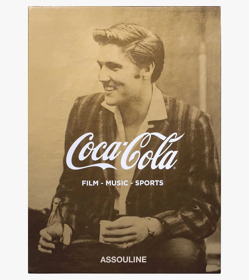 Assouline Coca-Cola Set of Three - Film, Music, Sports Book