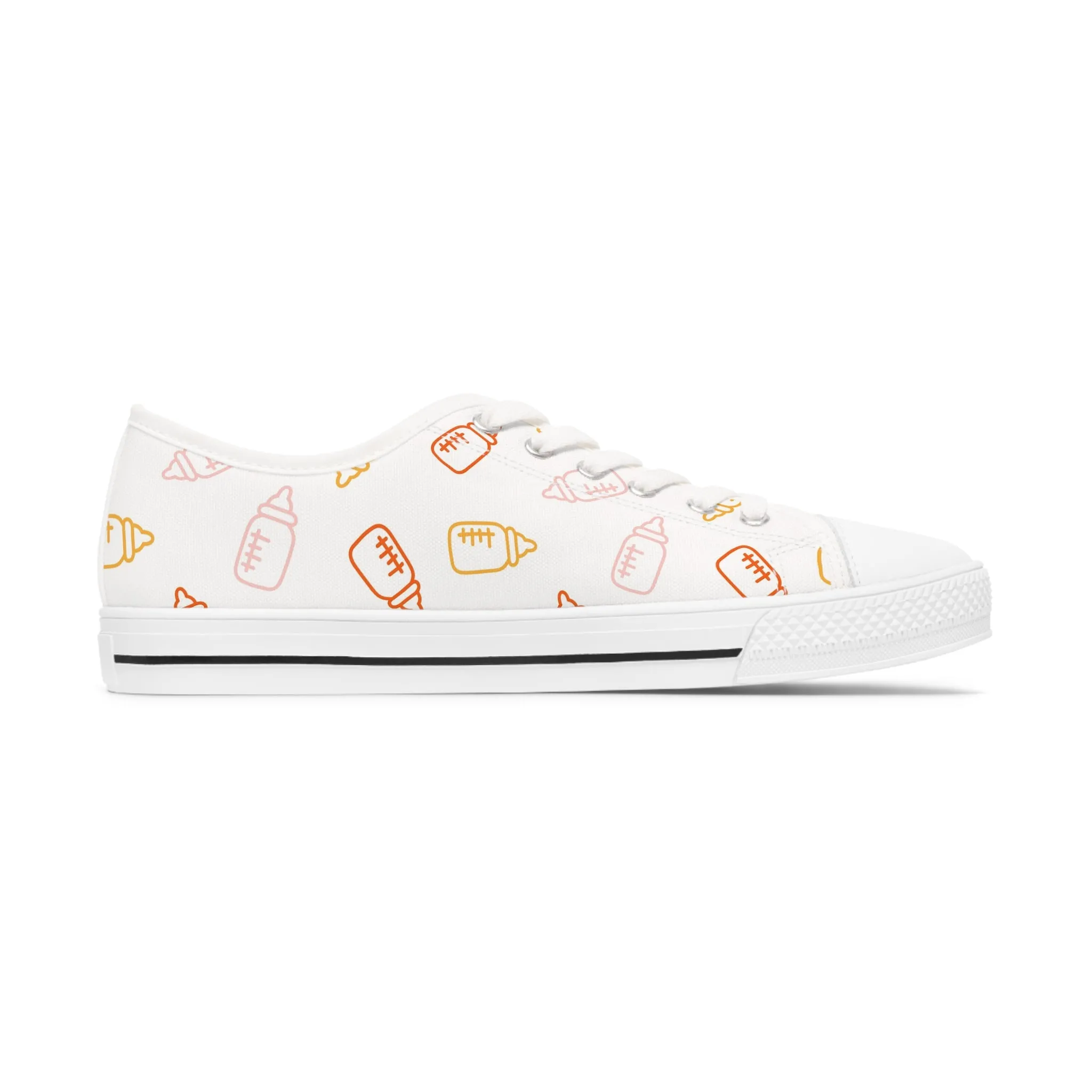 Baby Bottle Women's Low Top Sneakers