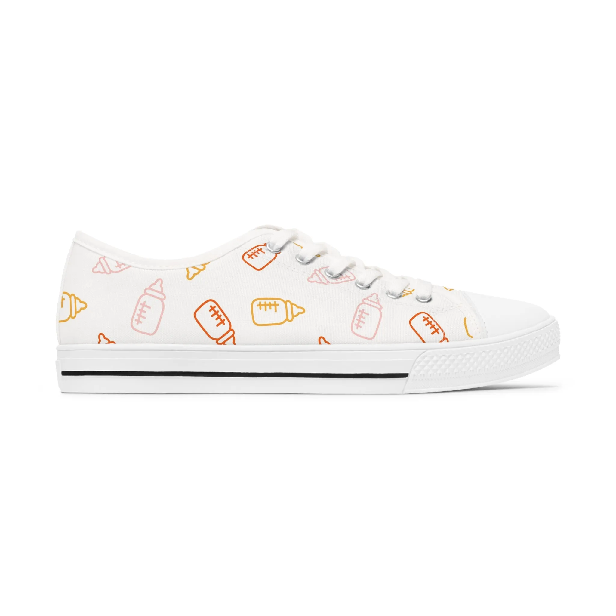 Baby Bottle Women's Low Top Sneakers