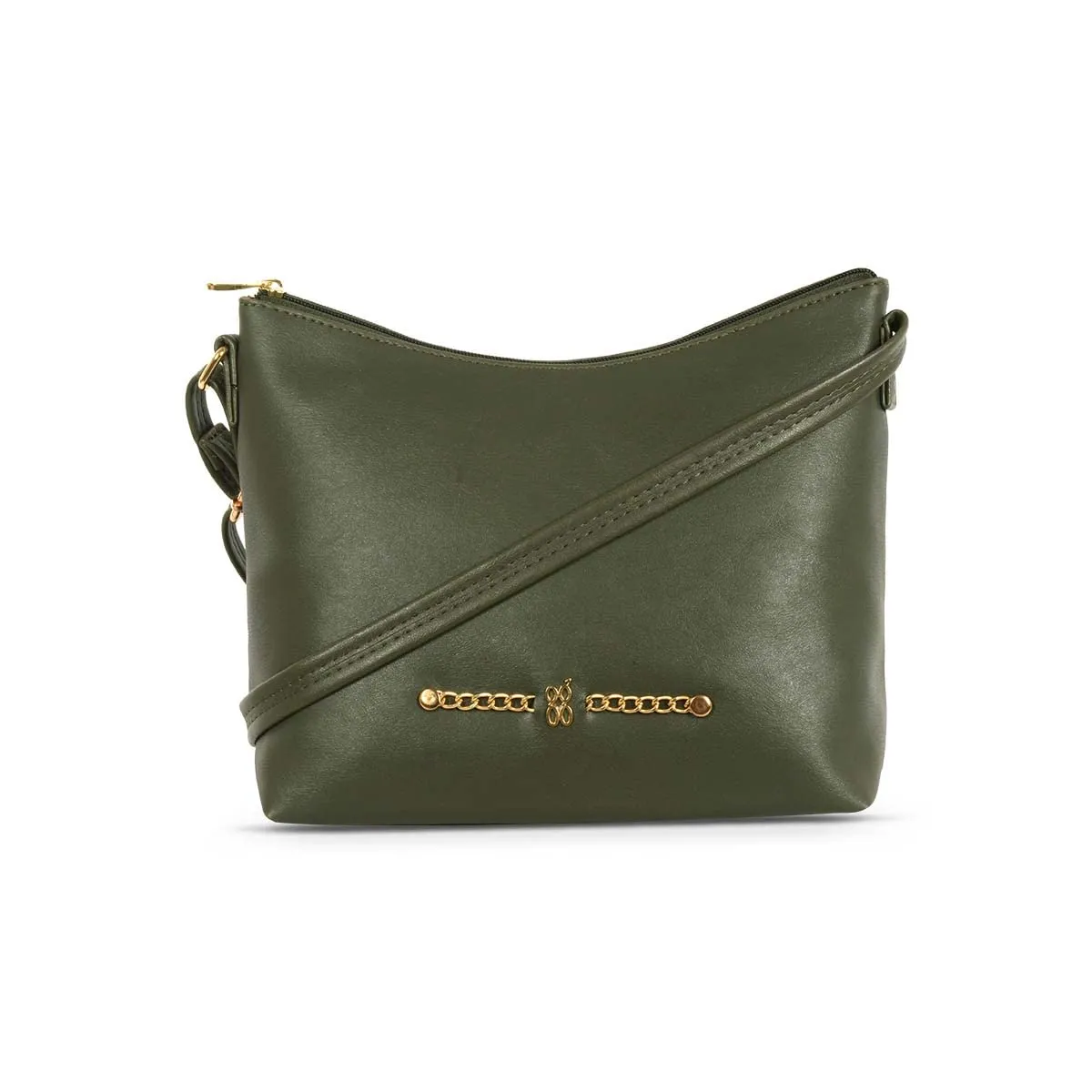 Baggit Women's BOTANIC Handbag (Olive Oil)