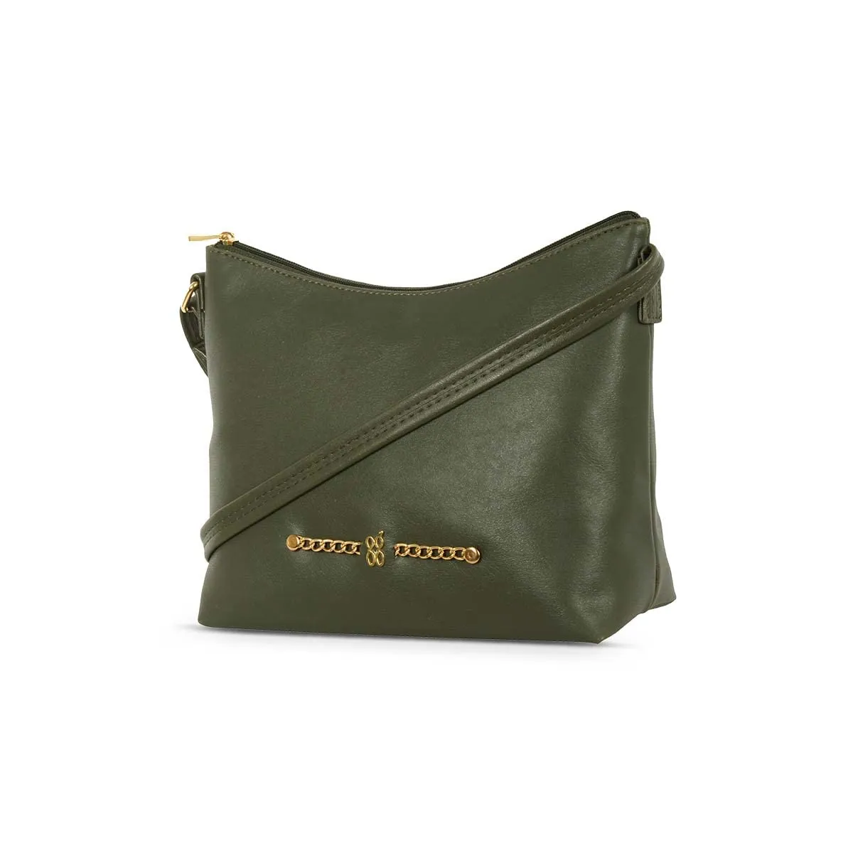 Baggit Women's BOTANIC Handbag (Olive Oil)