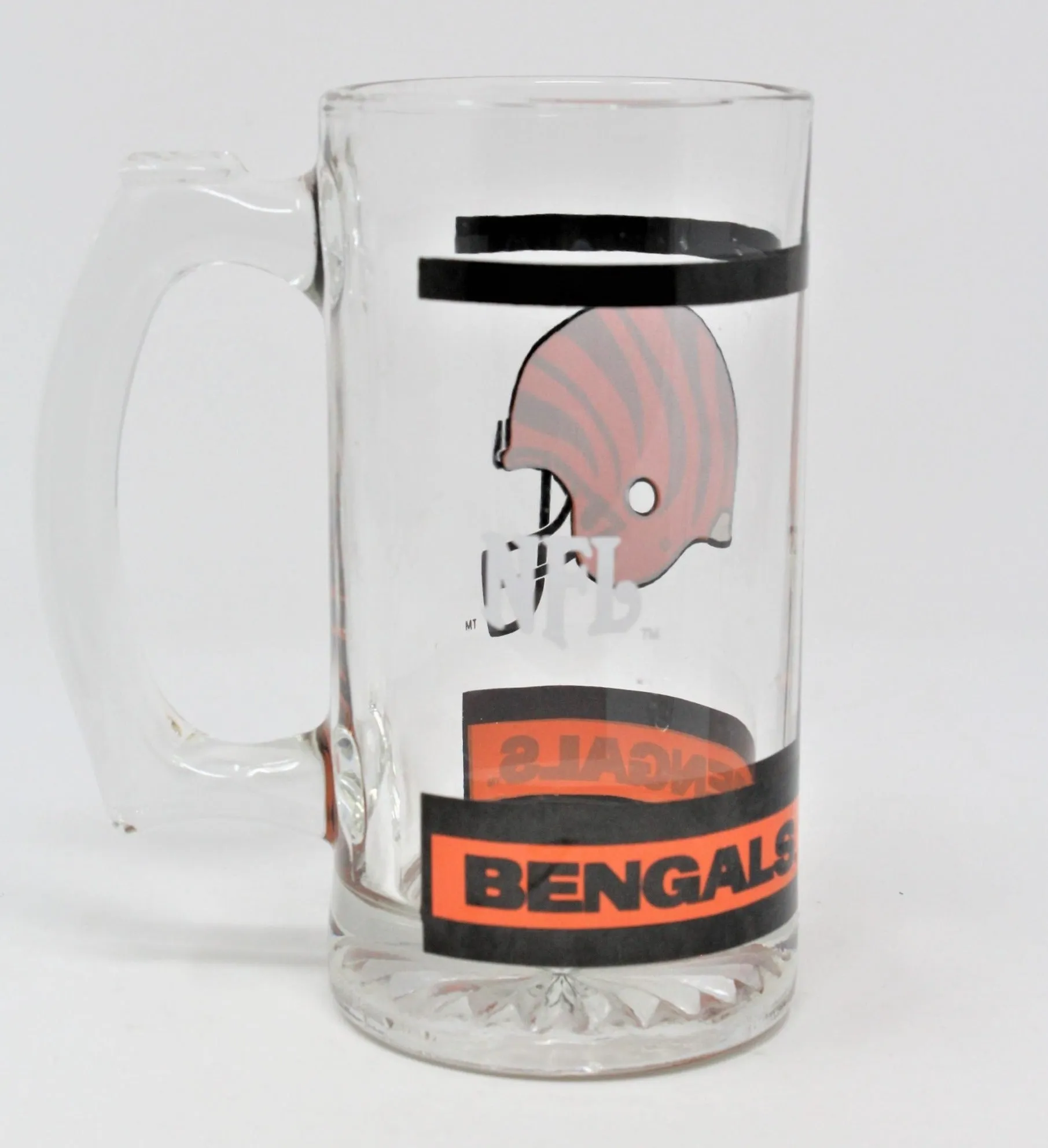 Beer Mug, Cincinnati Bengals, NFL Collectible,1990's