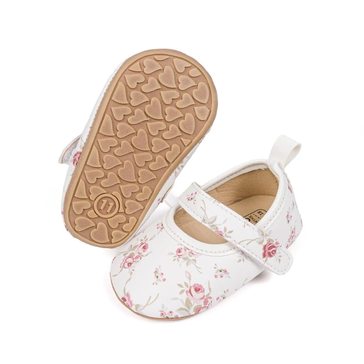 Beloved Blossom Slippers-White