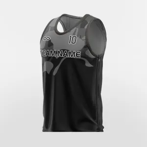 Black Camouflage - Training Bibs Custom Sublimation Design