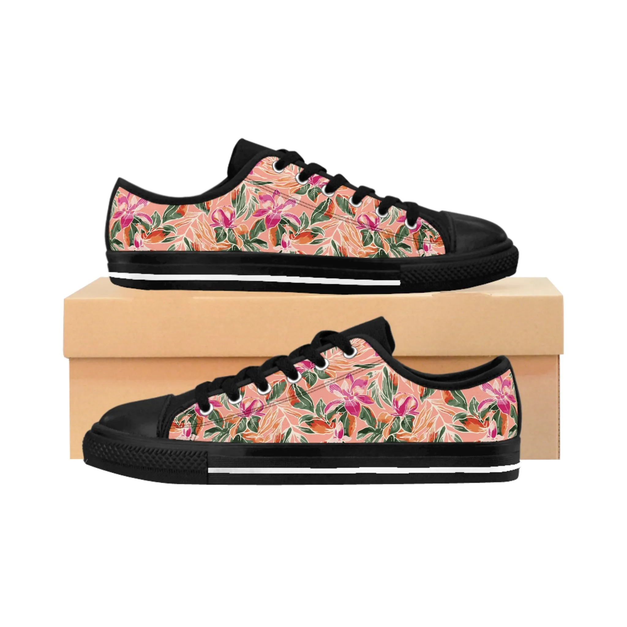 Botanical Floral Women's Sneakers