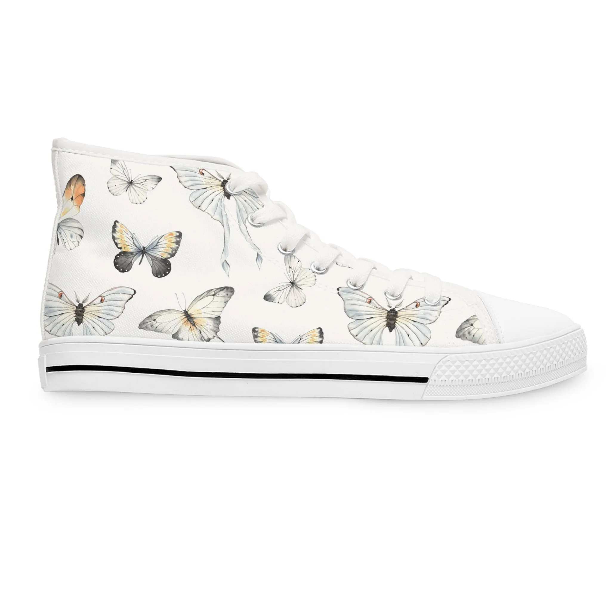 Butterflies Women's High Top Sneakers