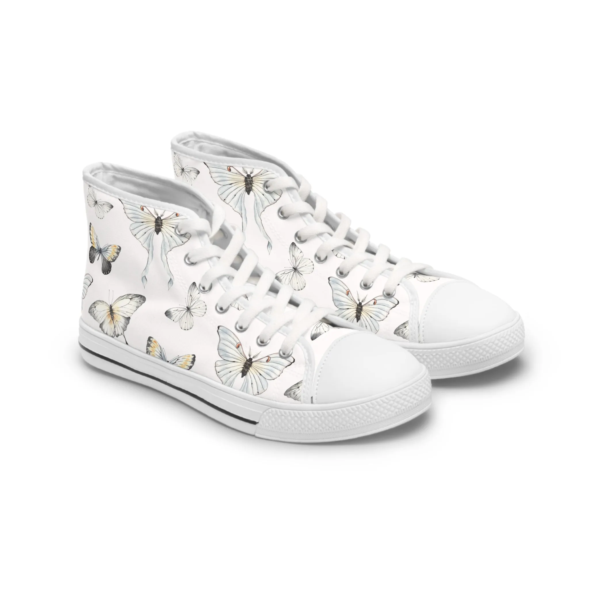 Butterflies Women's High Top Sneakers