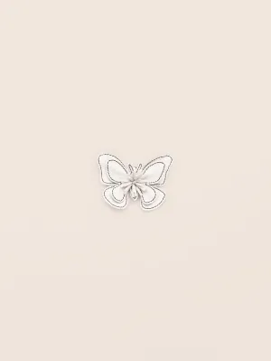 Butterfly Clip White