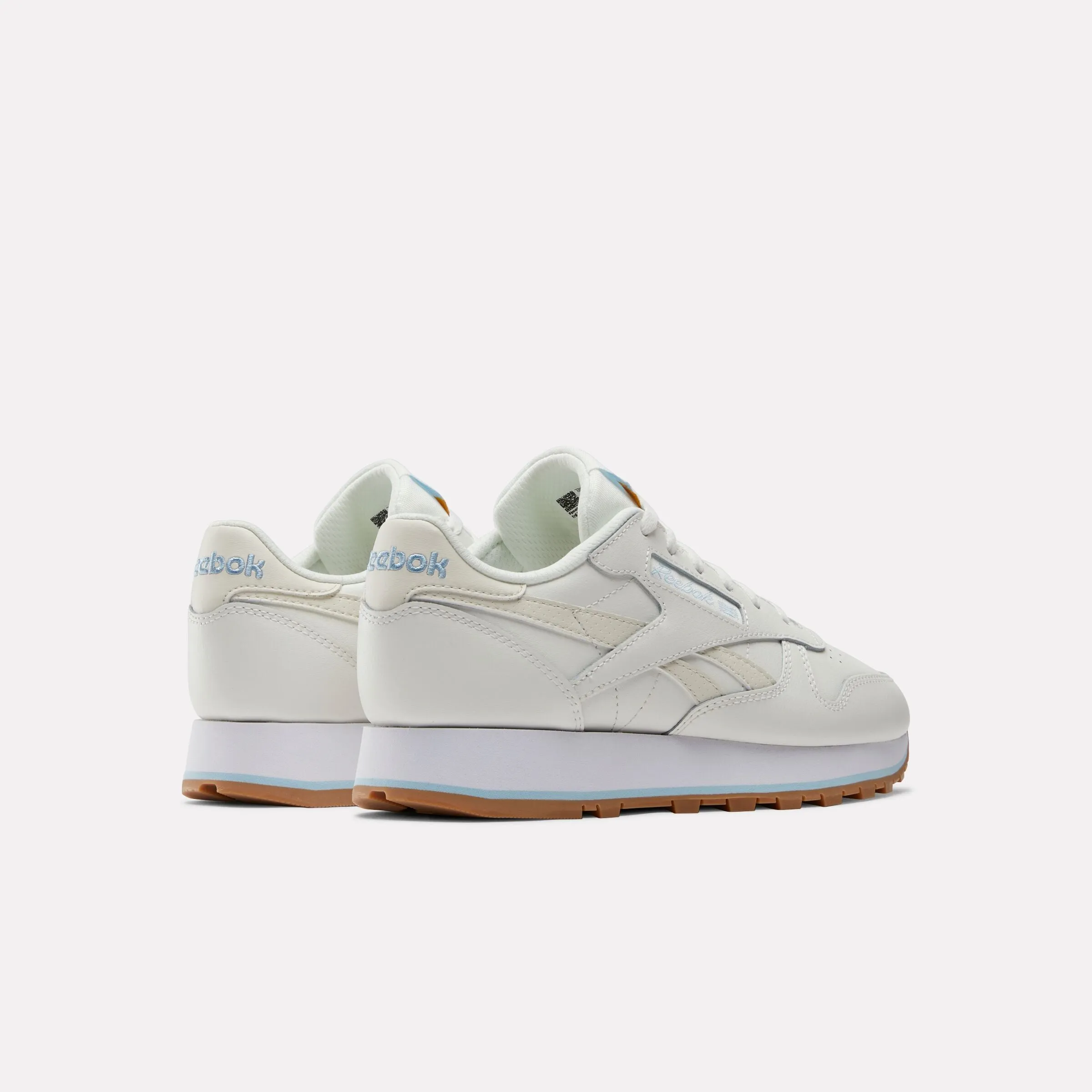 Classic Leather Shoes Chalk/Chalk/Soft Blue