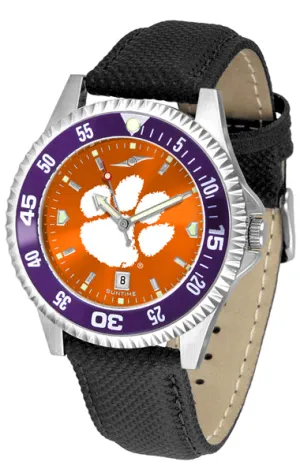 Clemson Tigers Competitor Men’s Watch - AnoChrome - Color Bezel