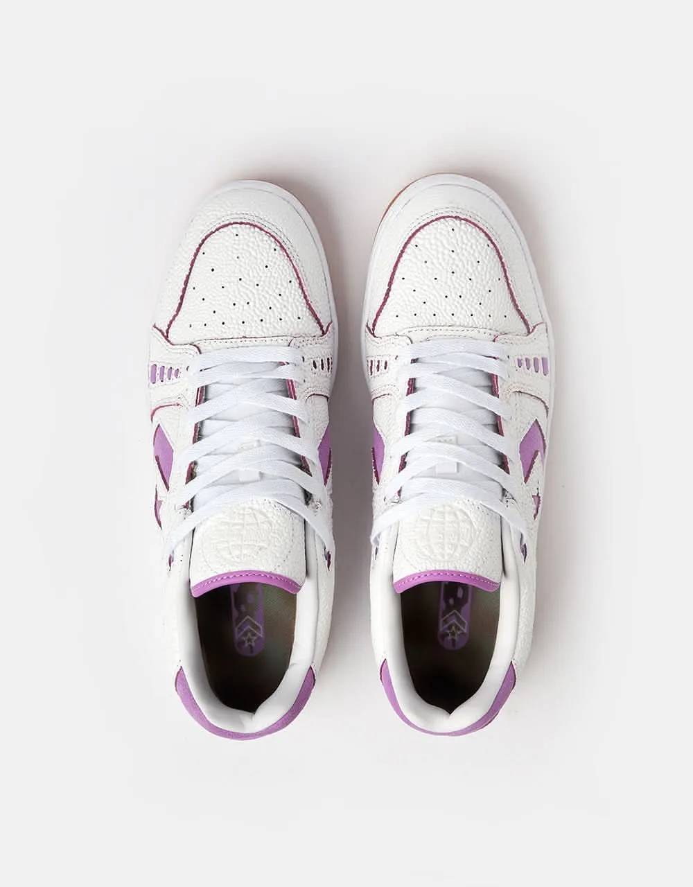 Converse AS-1 QS Skate Shoes - White/Fuchsia Glow/White