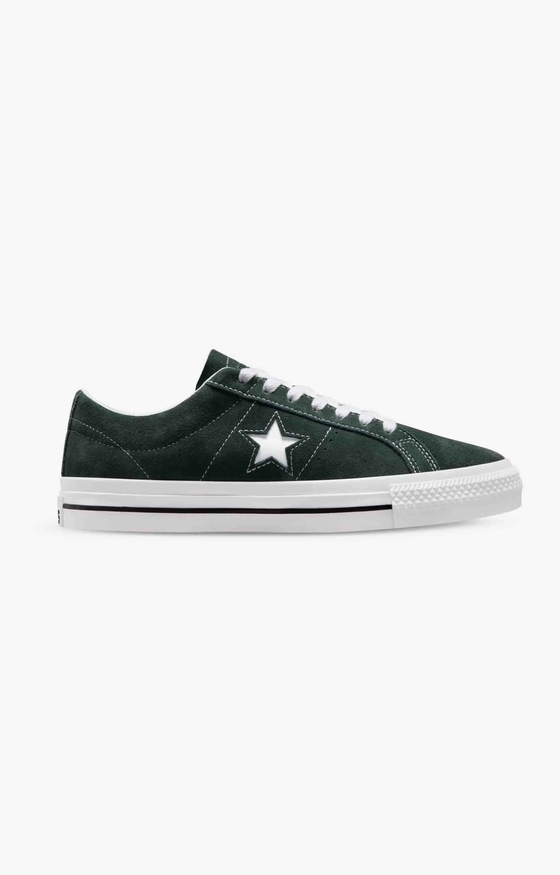 Converse One Star Pro Suede Low Mens Shoe, Seaweed