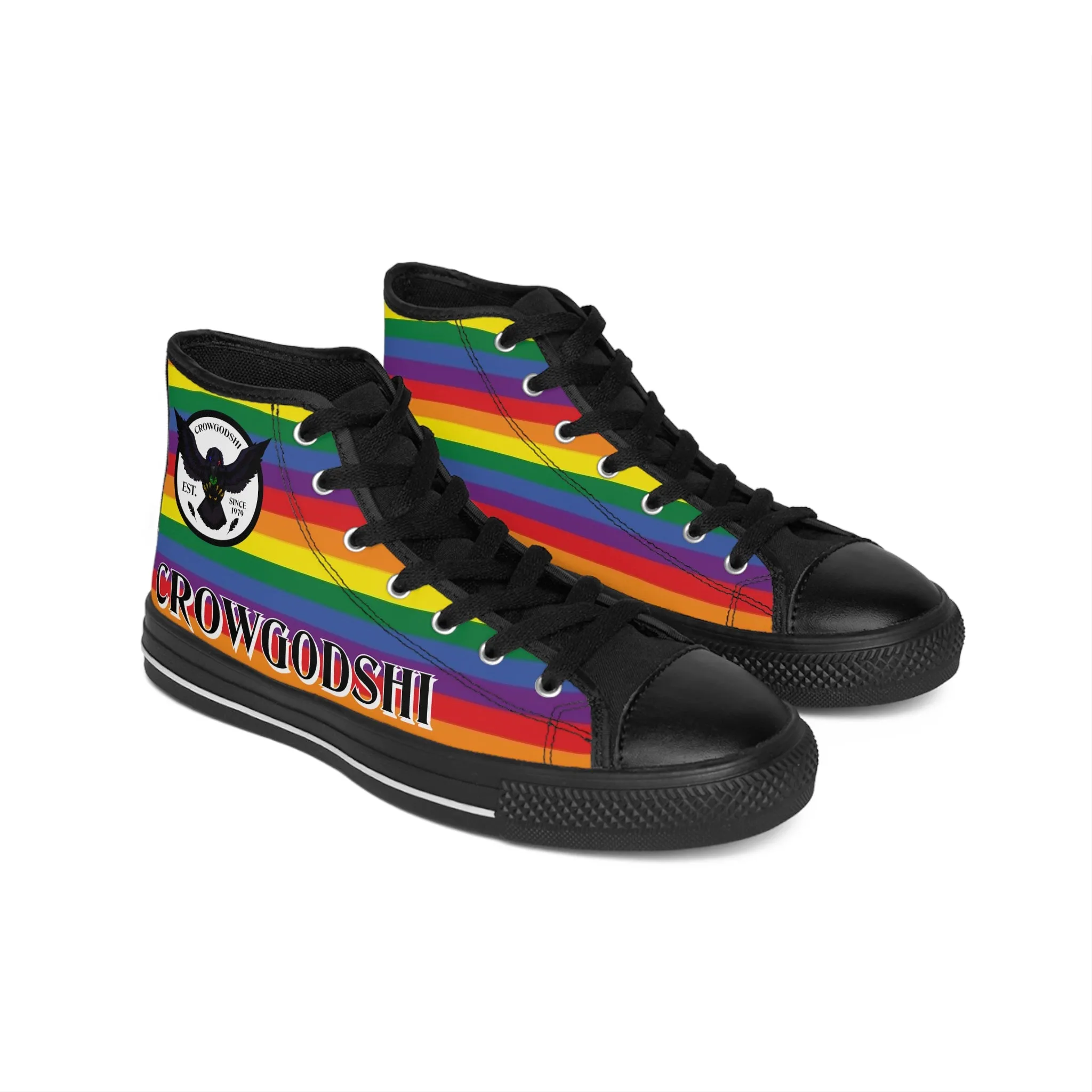 Crowgodshi High-Tops, RAINBOW