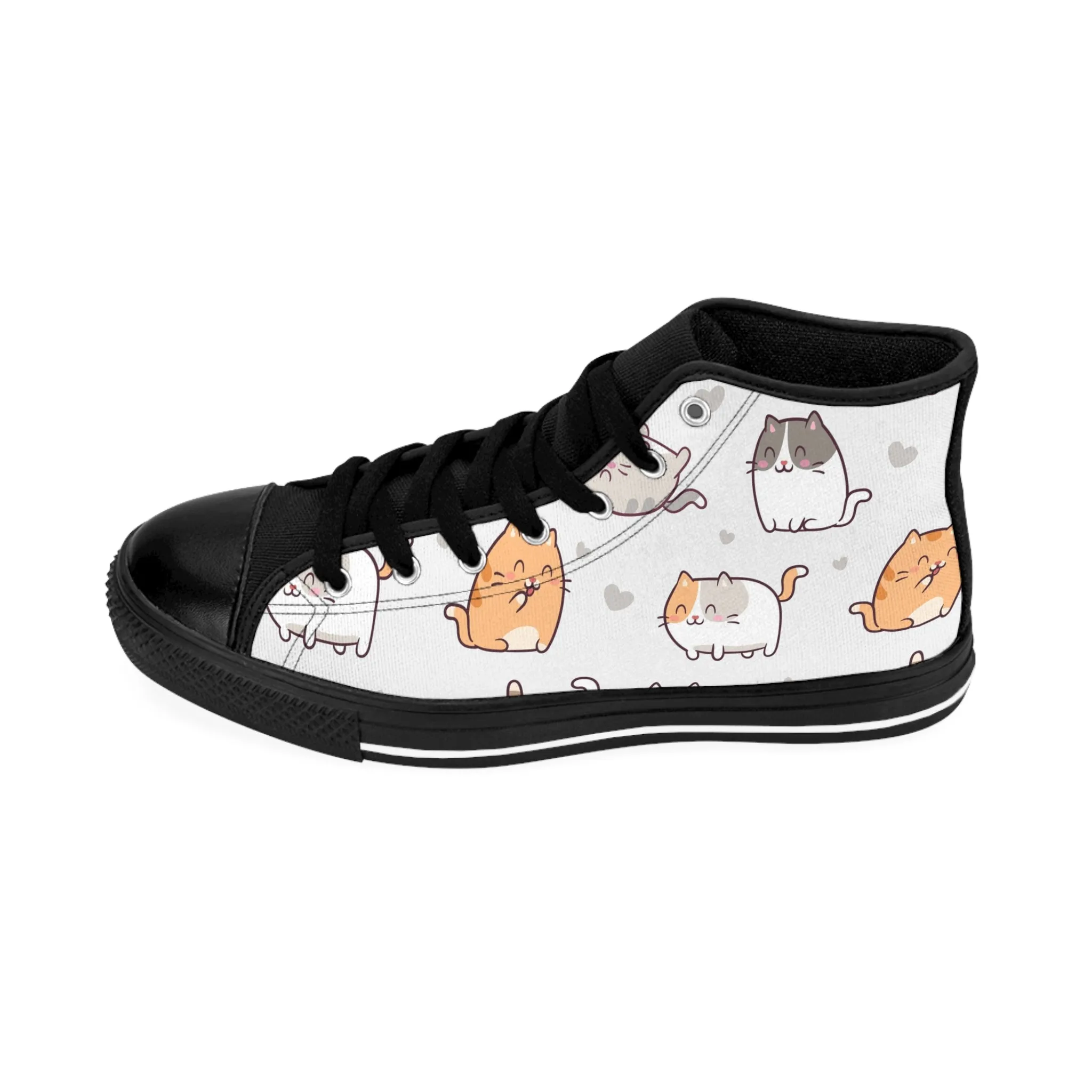 Cute Kawaii Cats Women's Classic Sneakers