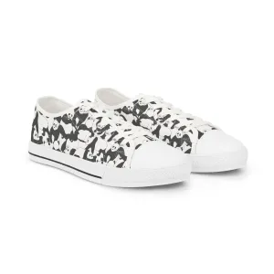 Cute Panda Bear Men's Low Top Sneakers