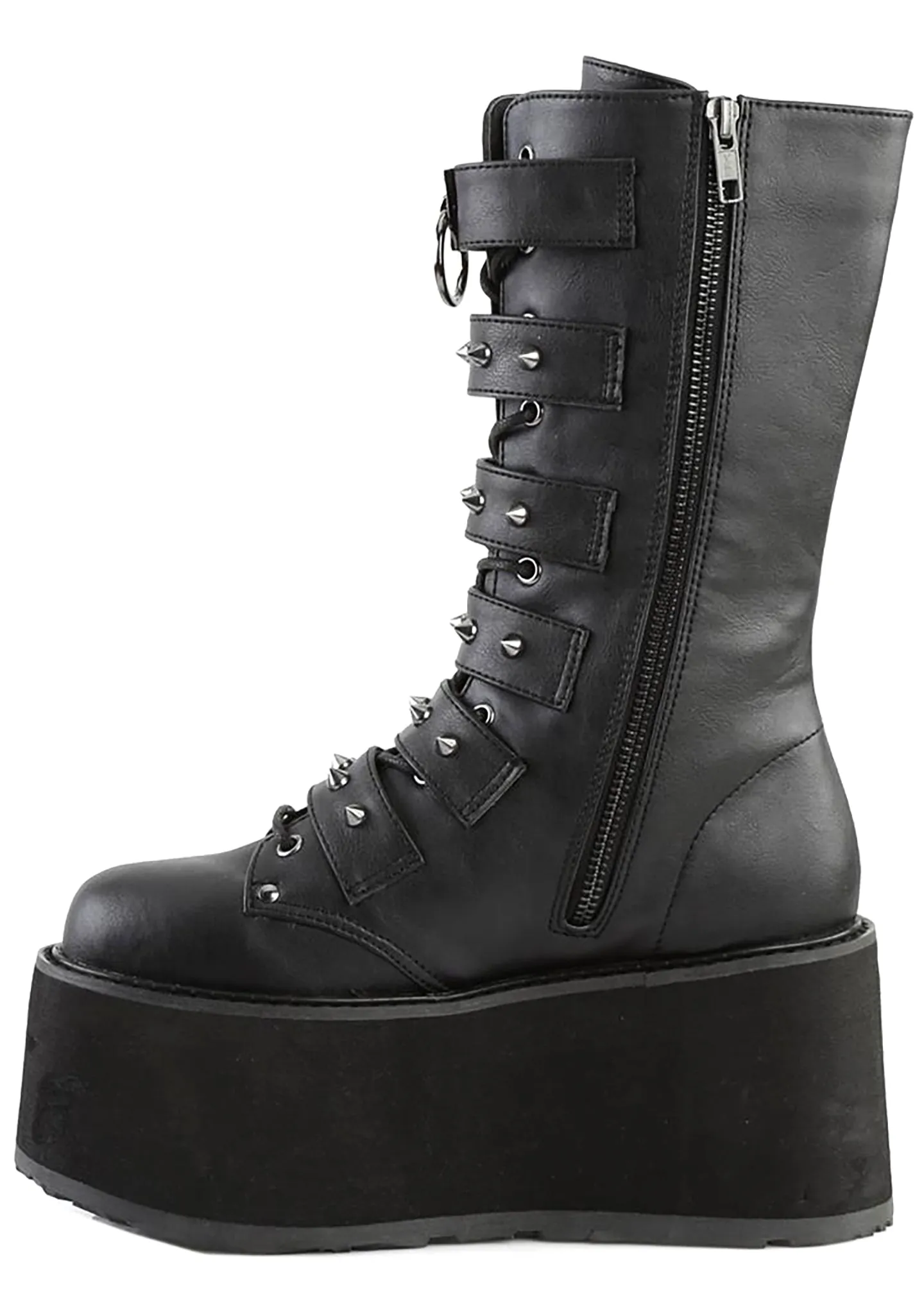 DAMNED 225 Dark Soul Black Platform Boots