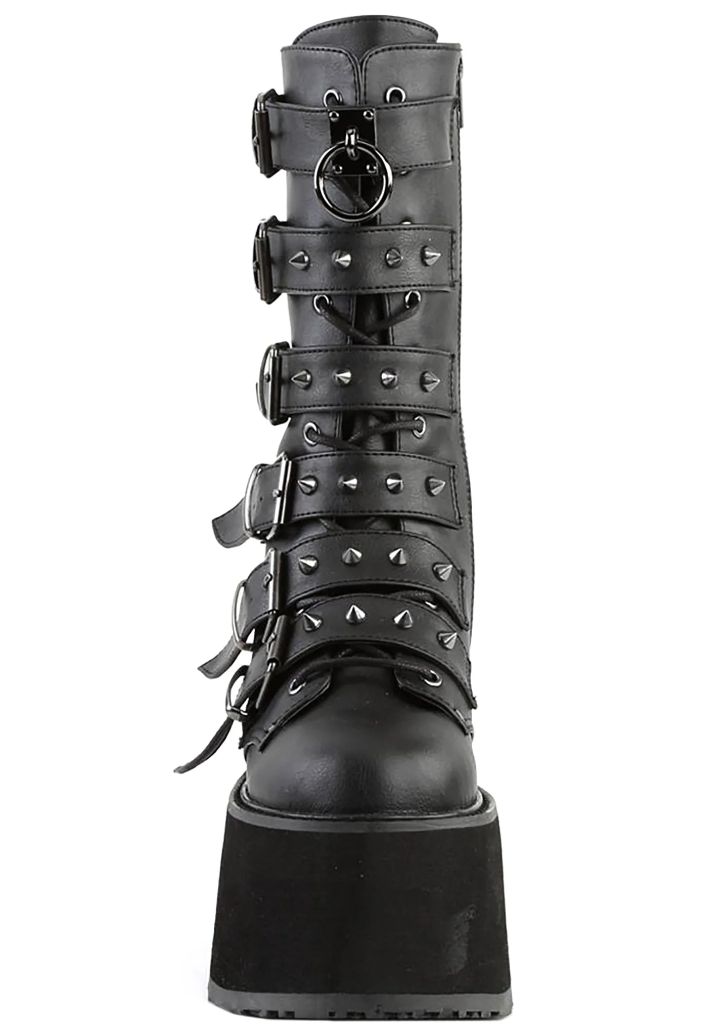 DAMNED 225 Dark Soul Black Platform Boots