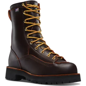 DANNER MNS 8 INCH RAIN FOREST BOOT BROWN