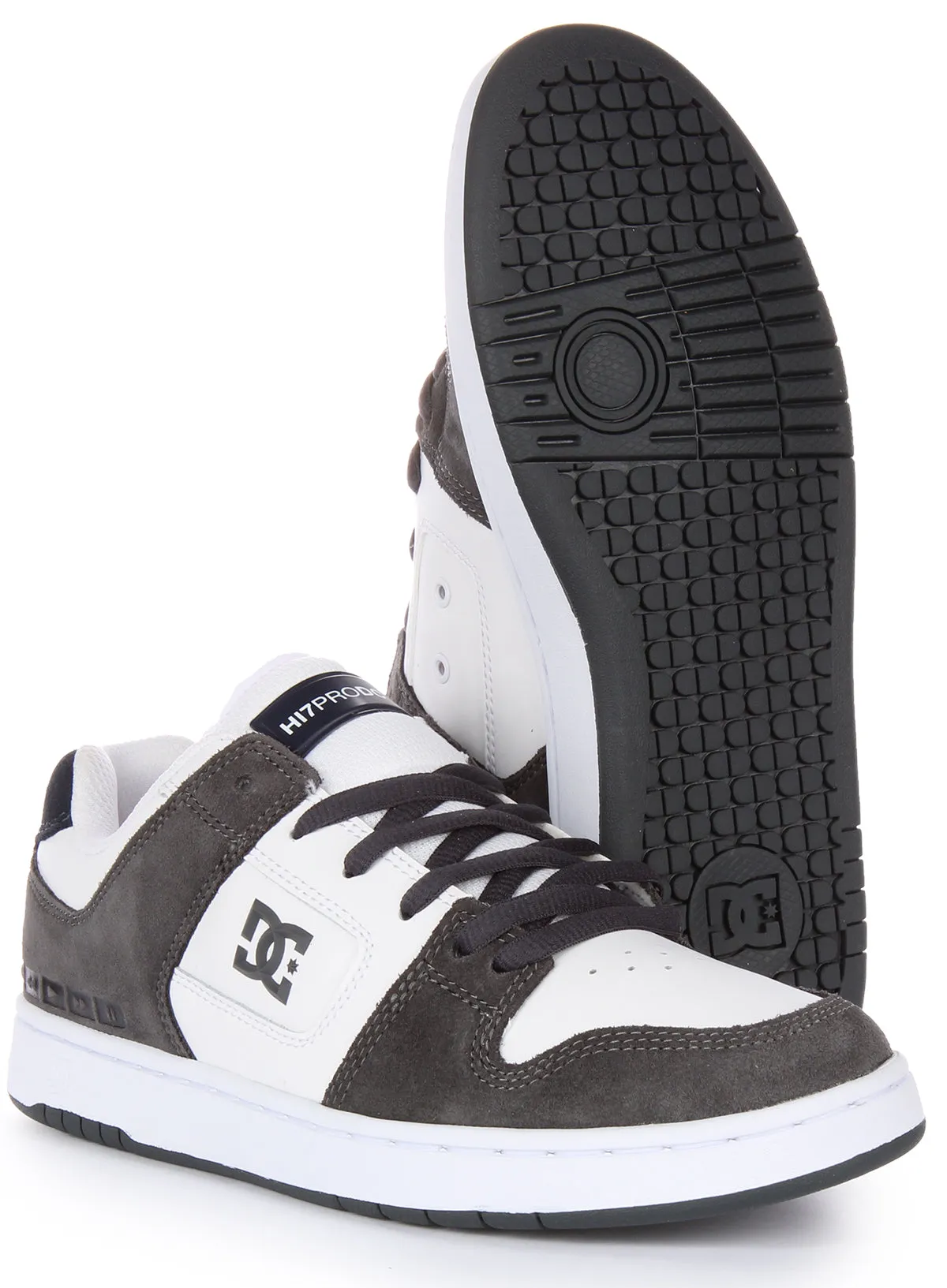 Dc Shoes Manteca 4 S In White Grey