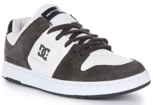 Dc Shoes Manteca 4 S In White Grey