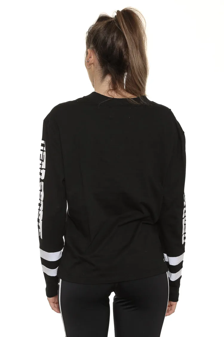 Dead Sports Crop Long Sleeve Black