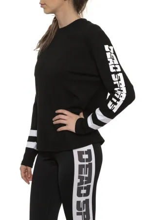 Dead Sports Crop Long Sleeve Black