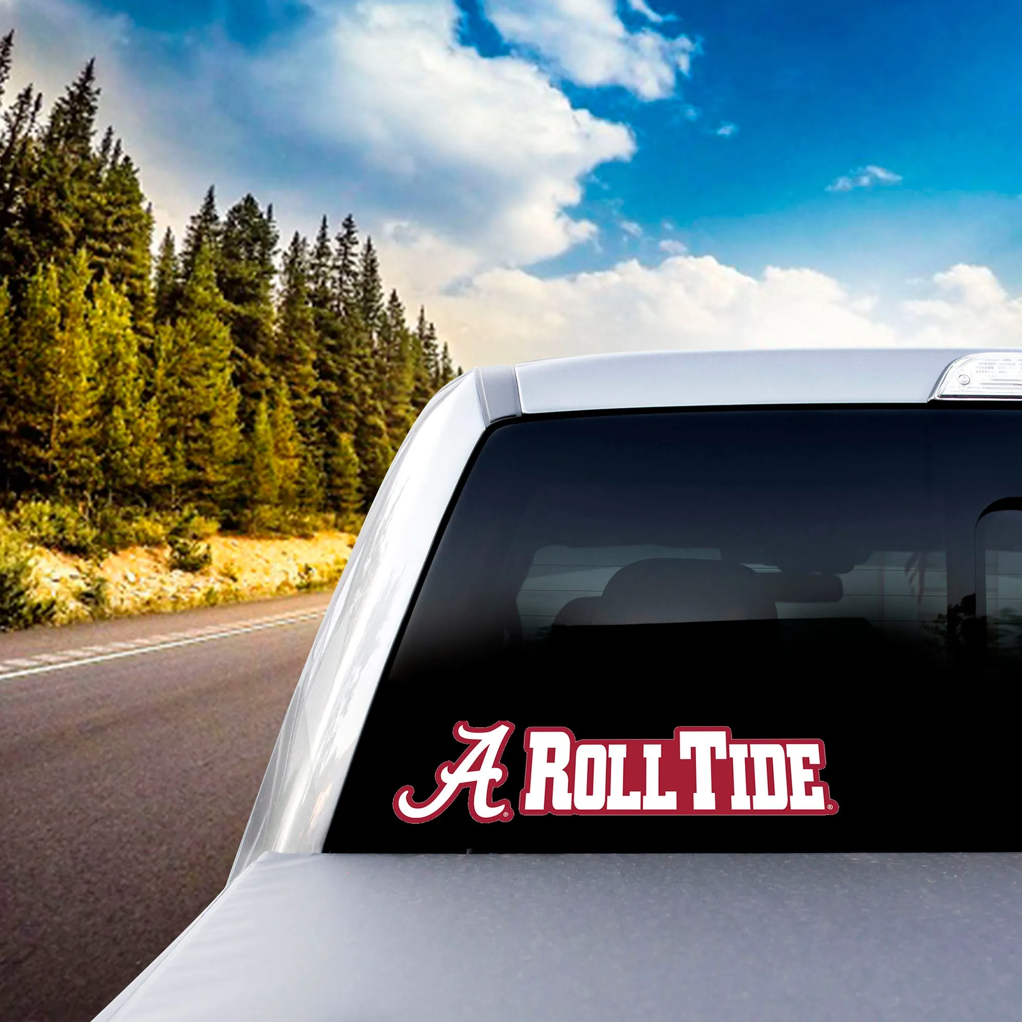 Fanmats Alabama Crimson Tide Team Slogan Decal