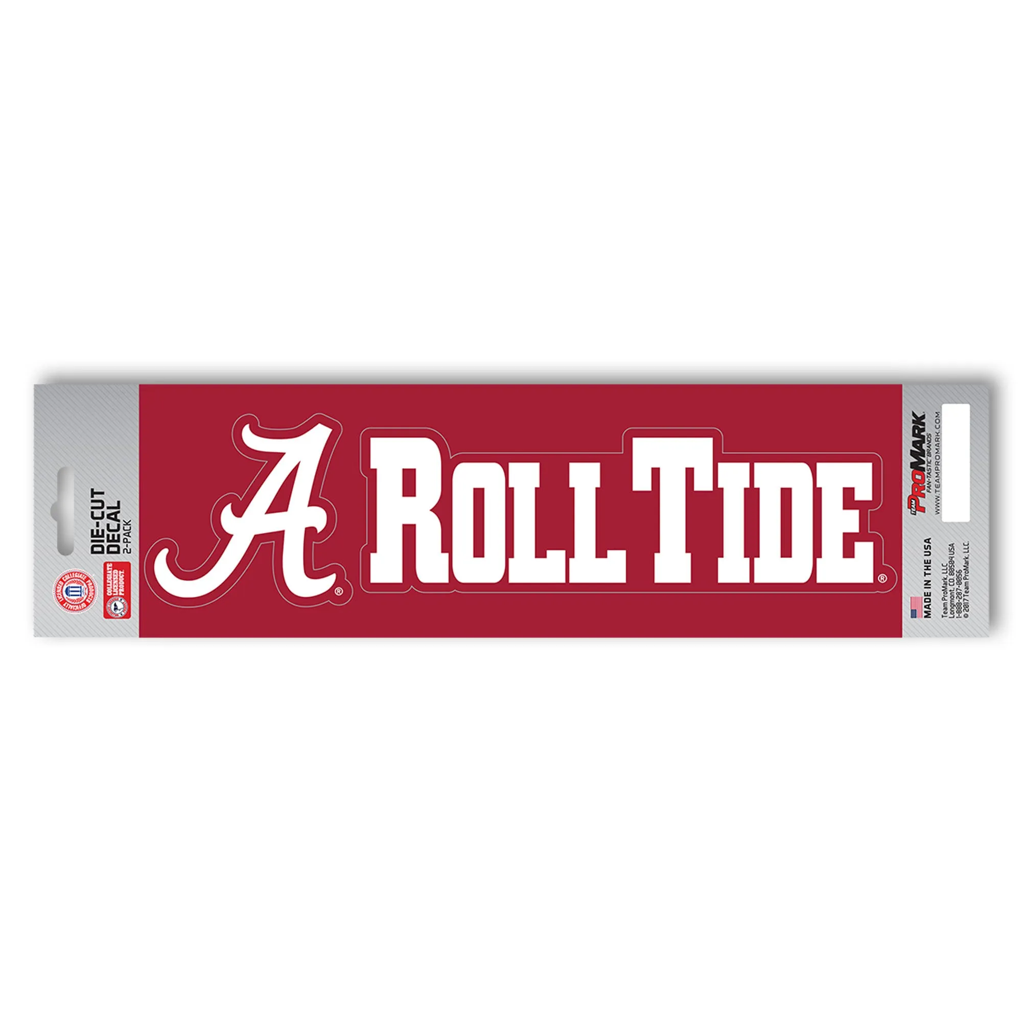 Fanmats Alabama Crimson Tide Team Slogan Decal