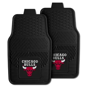 Fanmats Chocago Bulls 2pc Vinyll Car Mat Set