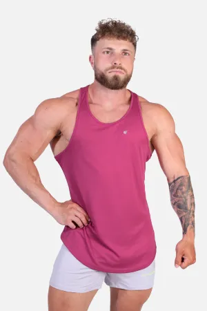 Fast-Dry Bodybuilding Workout Stringer - Magenta