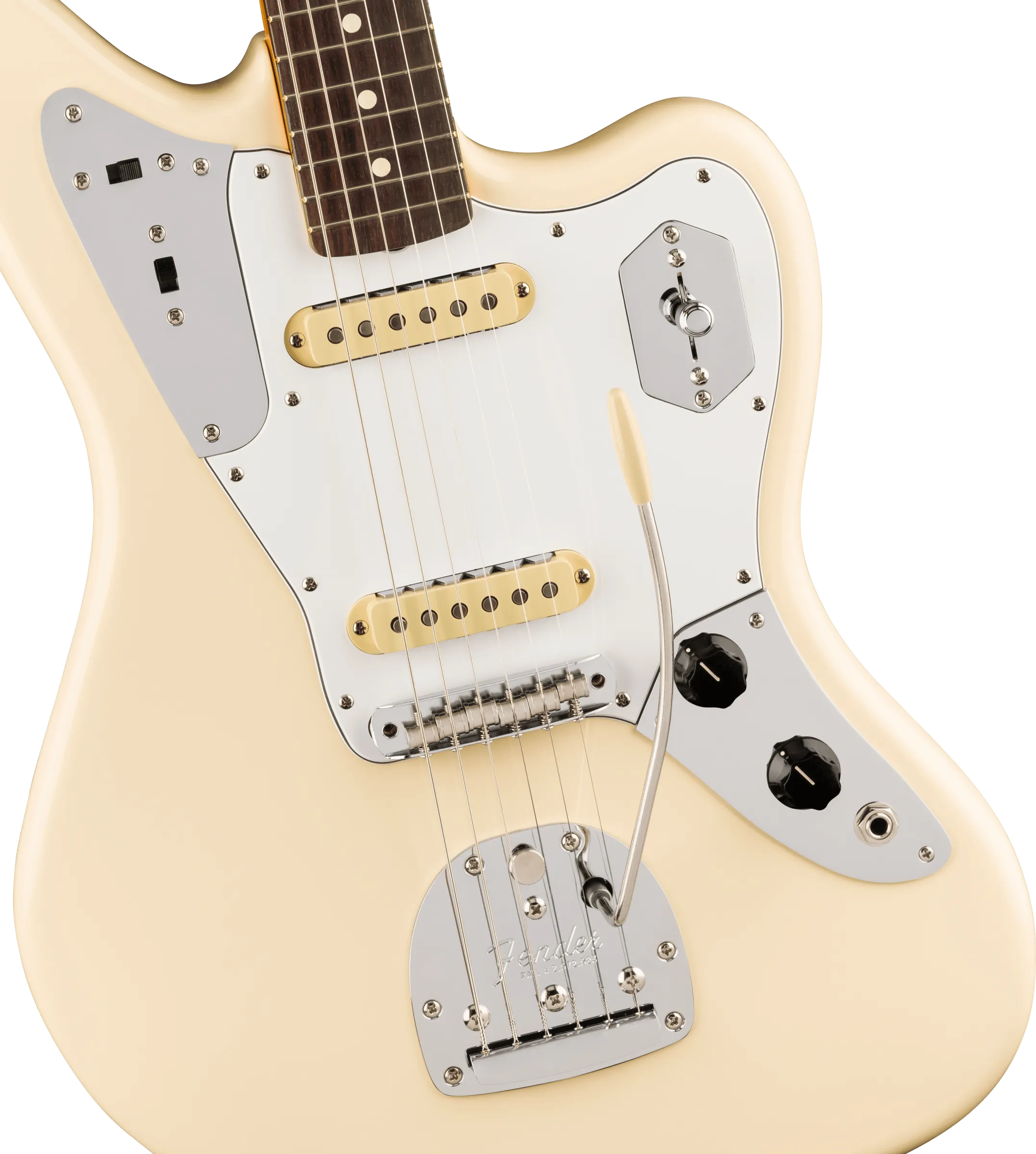 Fender Johnny Marr Signature Jaguar Rosewood Fingerboard - Olympic White