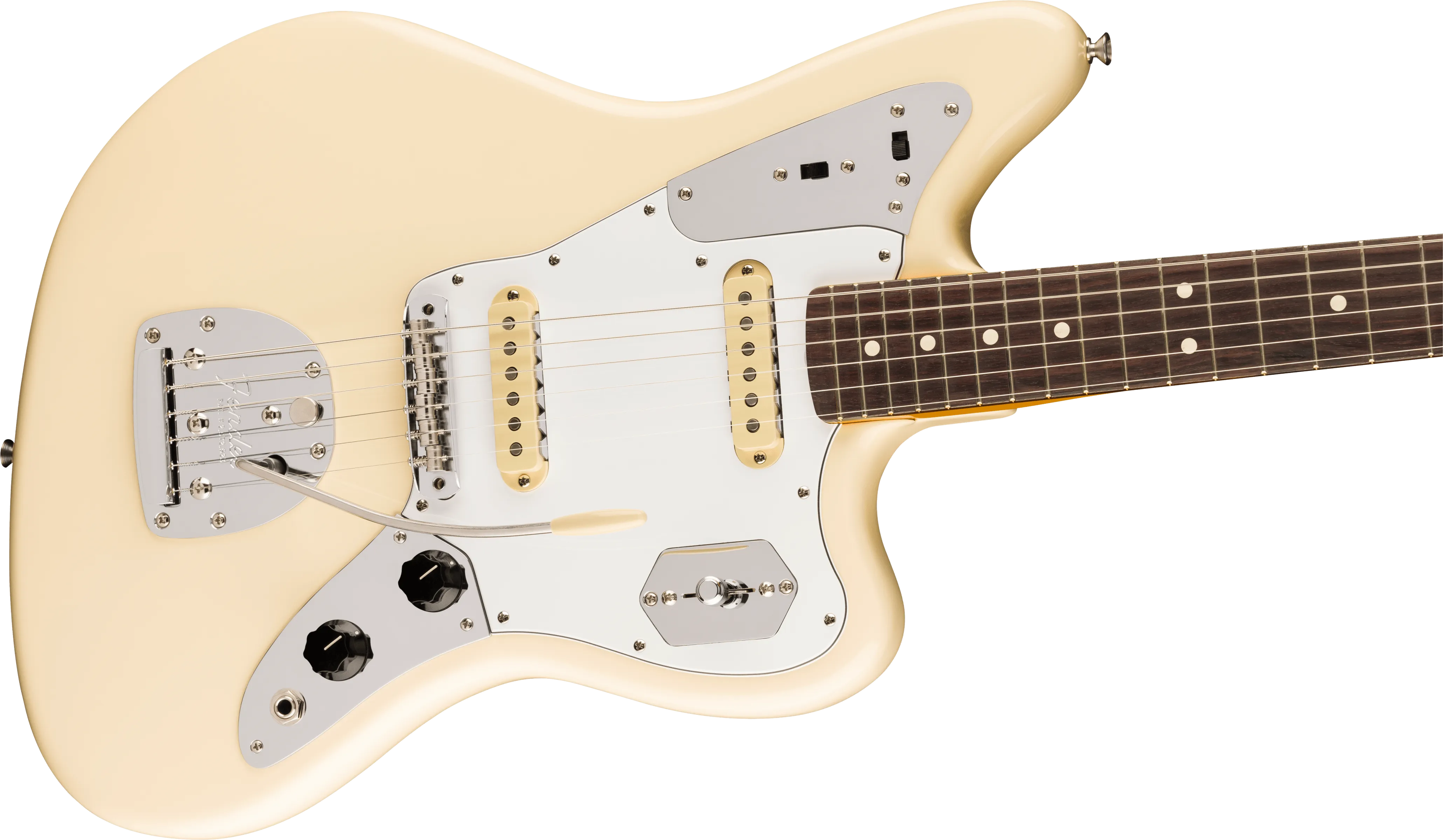 Fender Johnny Marr Signature Jaguar Rosewood Fingerboard - Olympic White